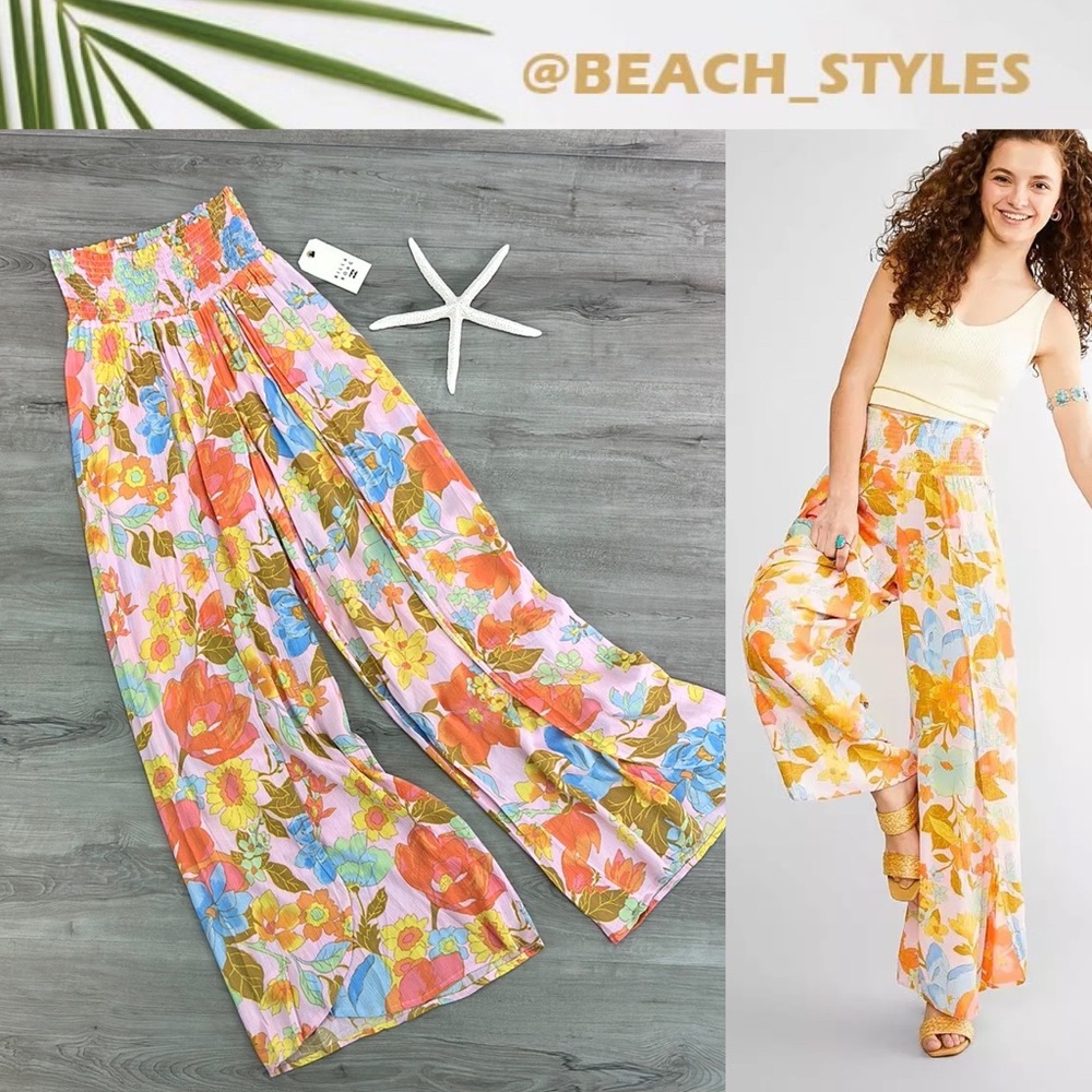 🔆BILLABONG🔆 WANDERING SOUL BEACH PANTS - Picture 1 of 17